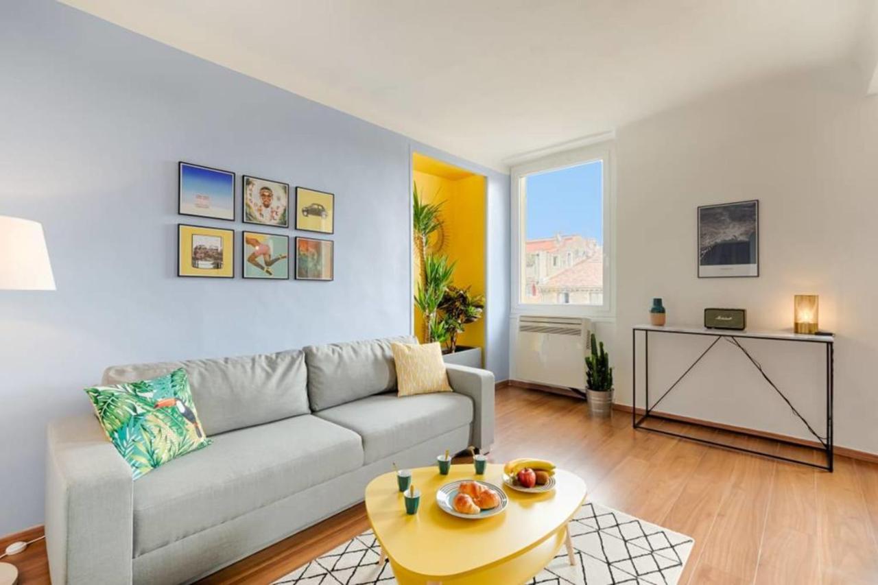 Splendide Appartement Sur Le Cours Estienne D'Orves Marsilia Exterior foto